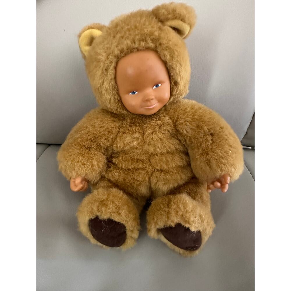 Anne Geddes Baby Bears Doll Face collection Vintage 90s